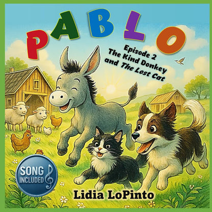 Pablo the Kind Donkey and the Lost Cat