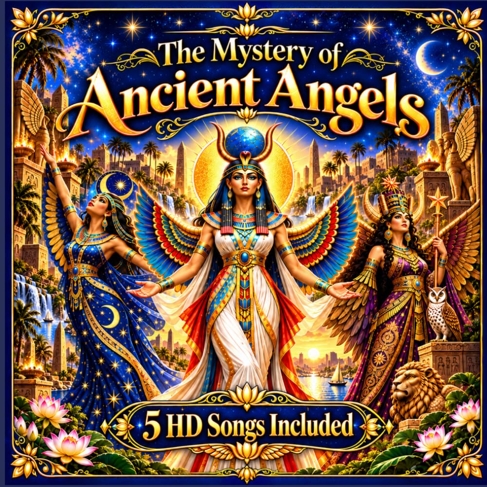 The Mystery of Ancient Angels: An Illustrated Music and Story Book - 5 Songs