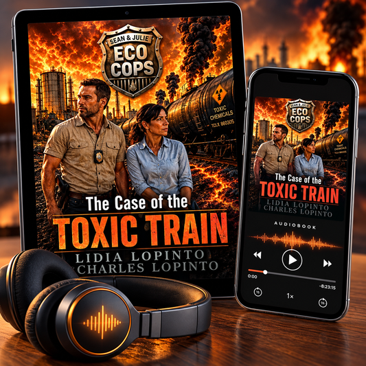 Audio Book: Sean &amp; Julie Eco Cops: The Case of the Toxic Train
