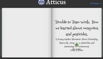 Trouble to Team Work:  How we learned about mosquitos and pesticides.